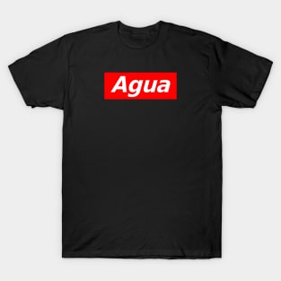 Agua Watter Bottle Meme T-Shirt